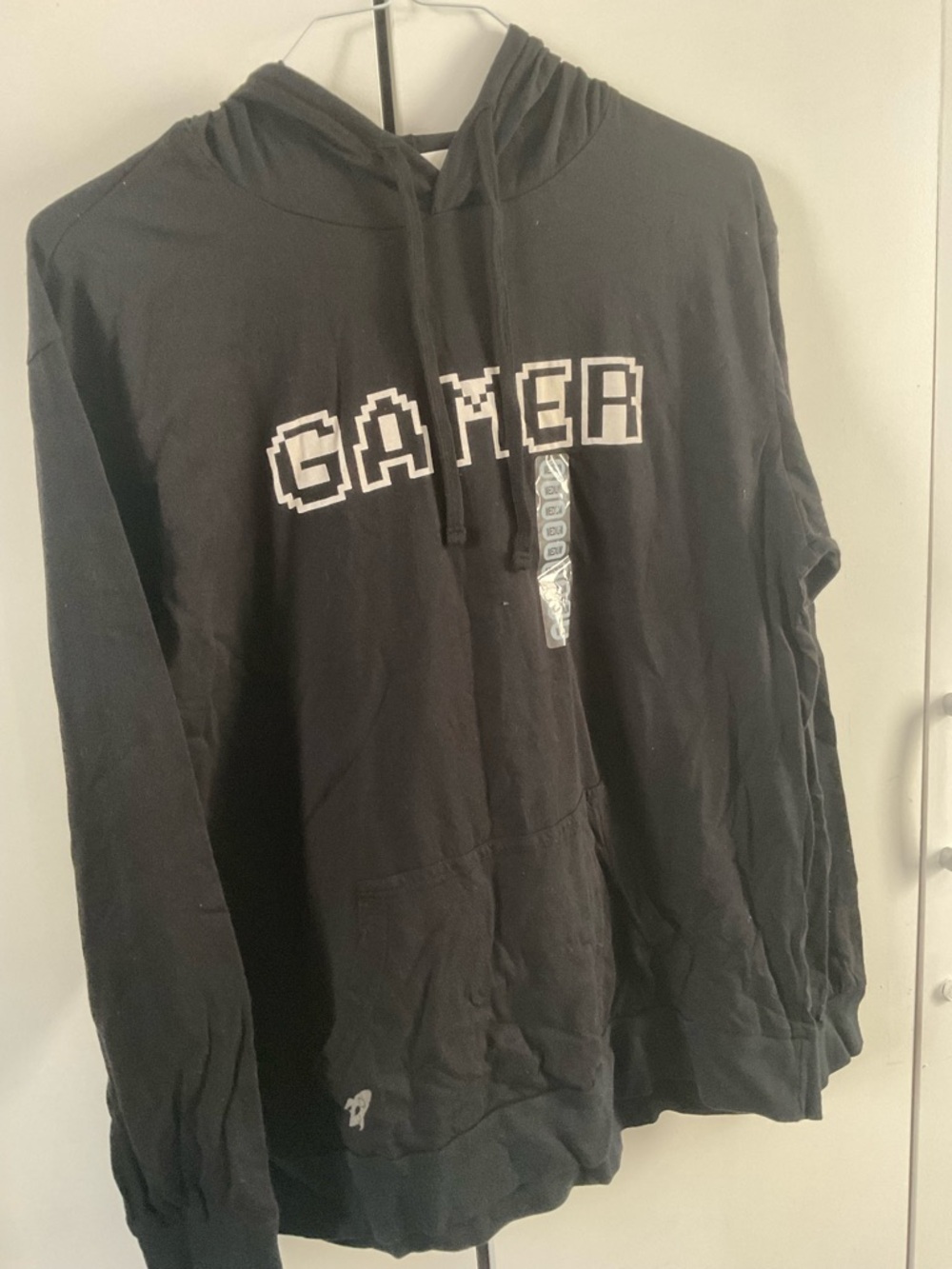 GAMER Black Hooded Sweatshirt - Unbranded